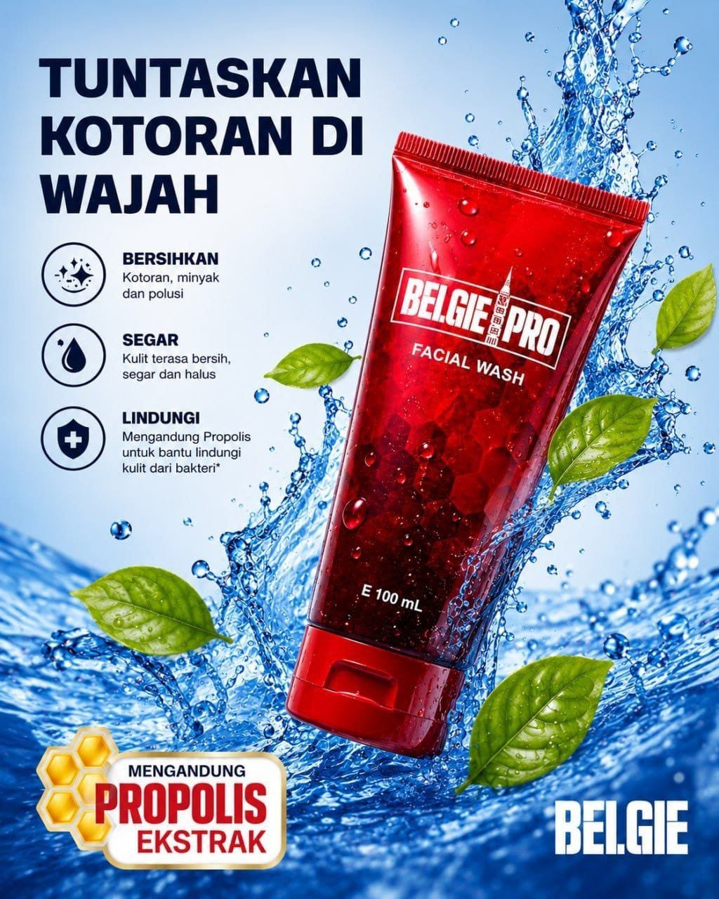 Belgie Pro Facial Wash